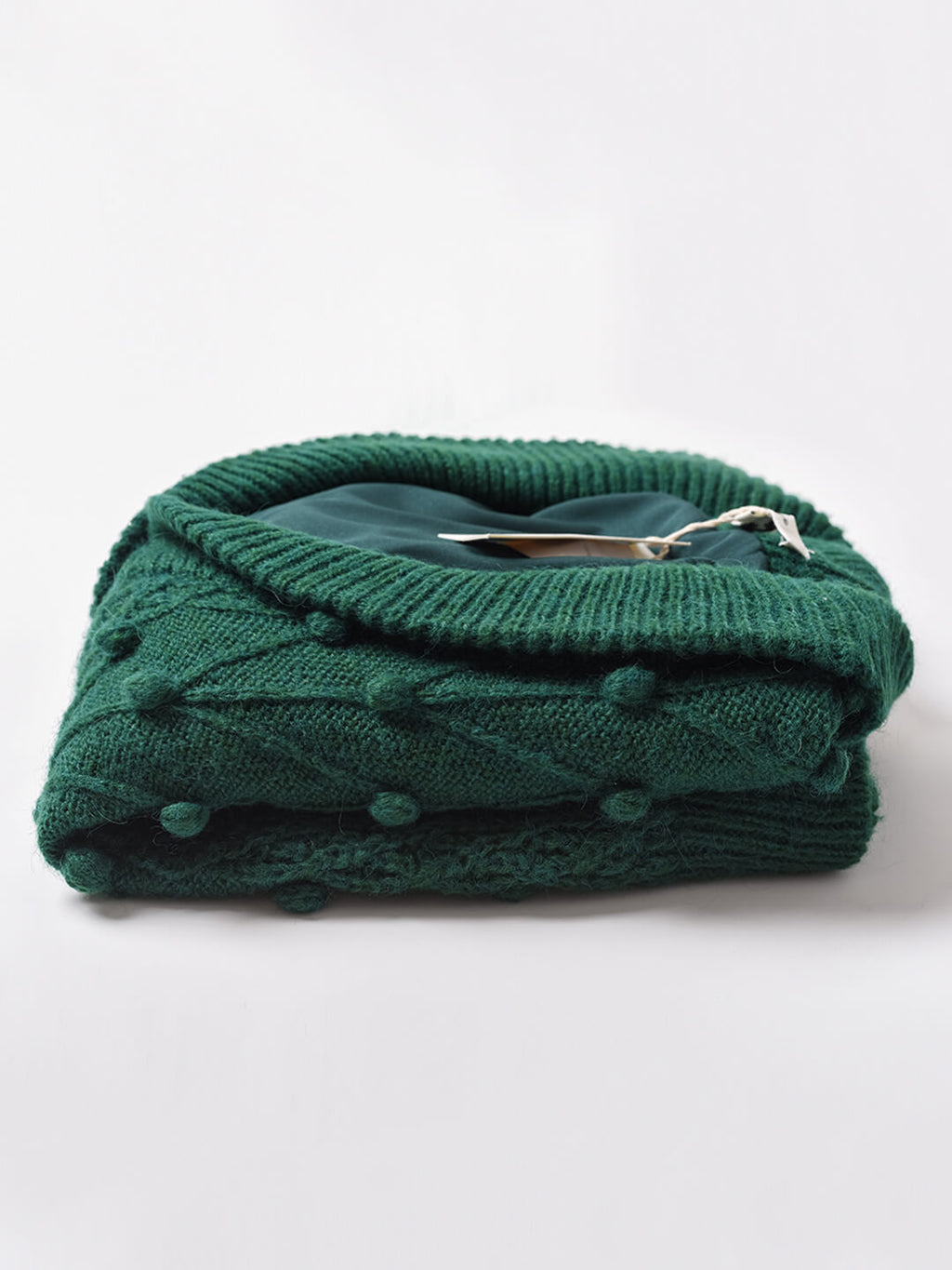 Green Knitted Cardigan