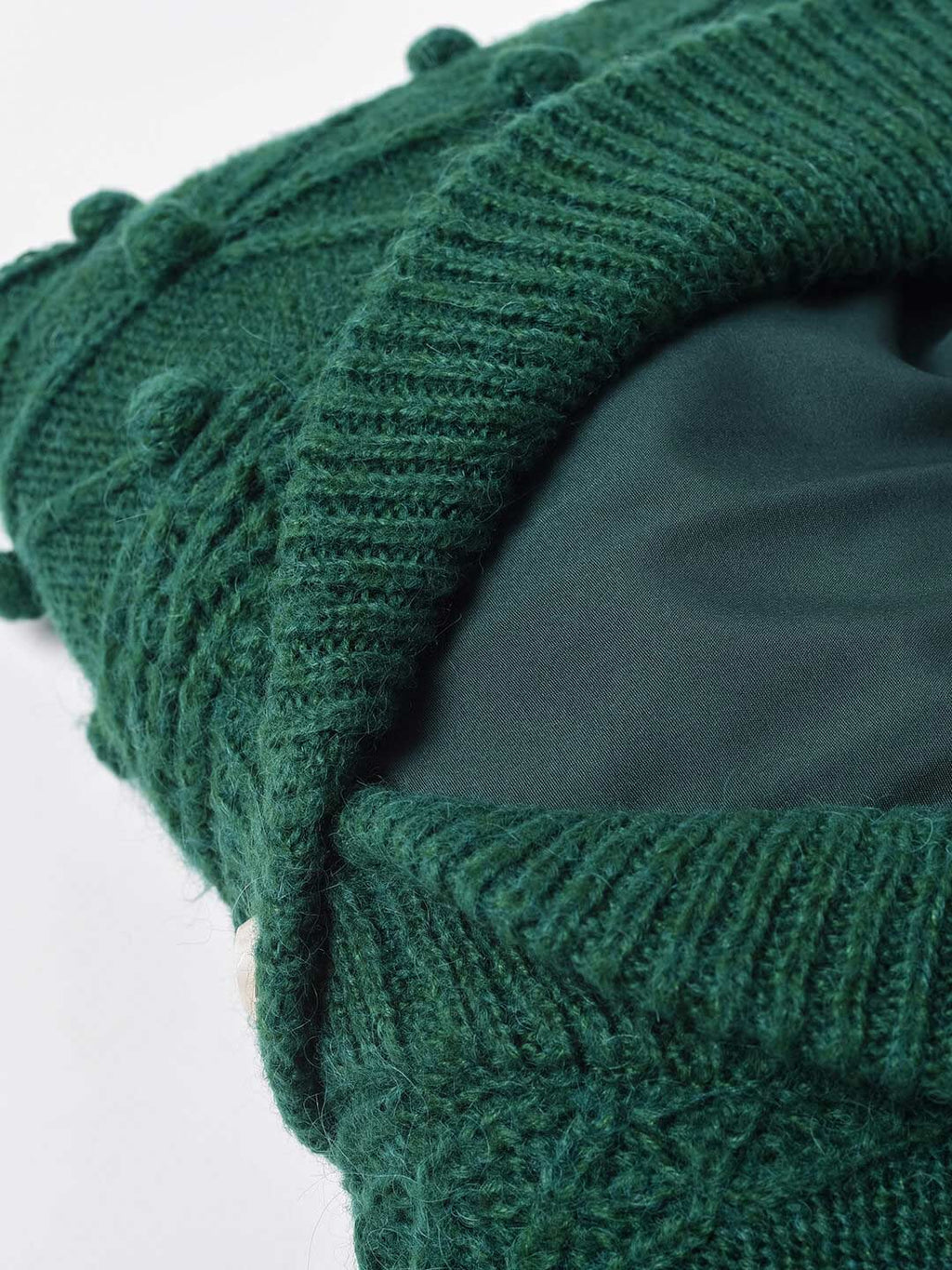 Green Knitted Cardigan
